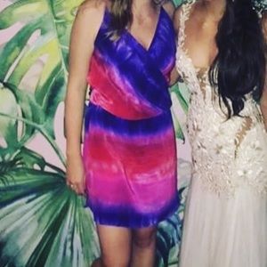 Amanda Uprichard tie dye dress
